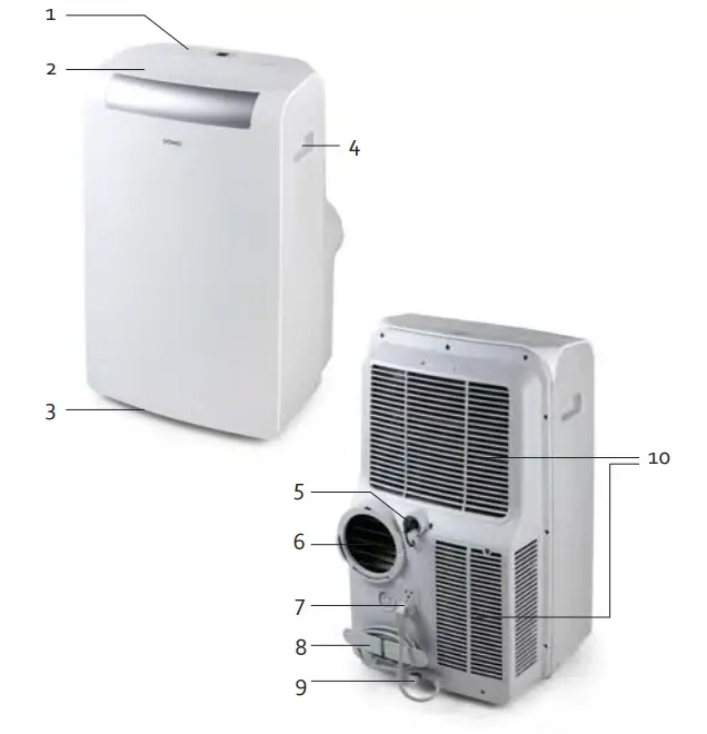 DOMO DO324A Air Conditioner - Fig 1