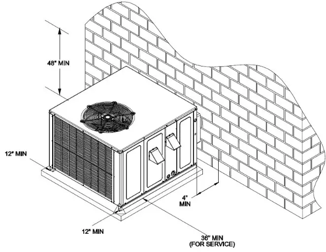 Goodman GPUM34208041 Single Package Gas-Electric Ultra-Low Nox Heating and Cooling Unit - 2