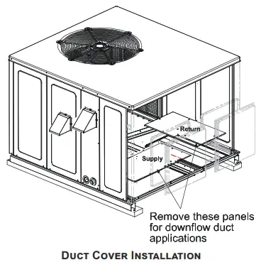 Goodman GPUM34208041 Single Package Gas-Electric Ultra-Low Nox Heating and Cooling Unit - 8