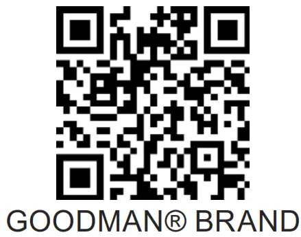 Goodman GPUM34208041 Single Package Gas-Electric Ultra-Low Nox Heating and Cooling Unit - QR code2