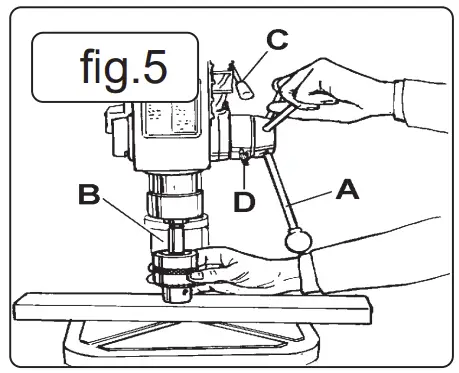GDM50B.V2 Bench Drills Assembly