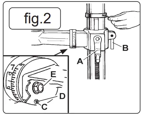 GDM50B.V2 Bench Drills Assembly