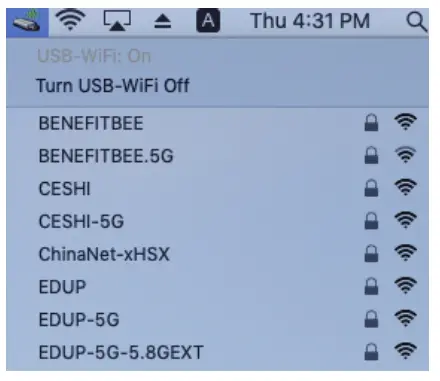 EDUP AX1617GS USB 3.0 WiFi 6 Adapter AX1800Mbps WiFi - fig 8