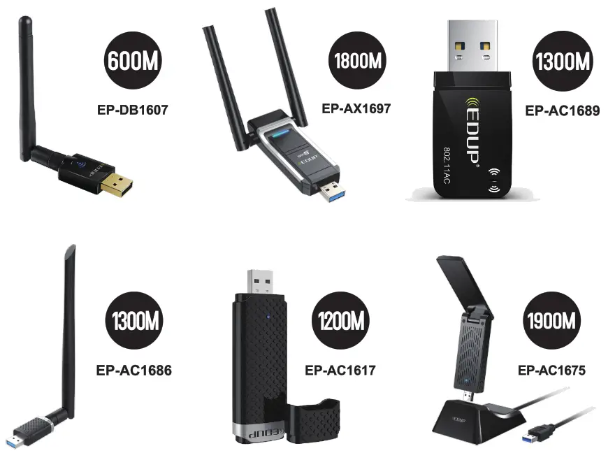 EDUP AX1617GS USB 3.0 WiFi 6 Adapter AX1800Mbps WiFi - fig 8