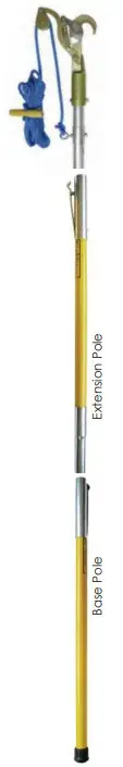 JAMESON JA Pruners with Adapter - Extension Pole