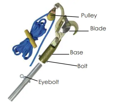 JAMESON JA Pruners with Adapter - Eyebolt