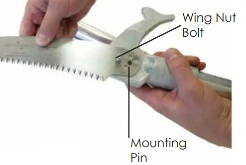 JAMESON JA Pruners with Adapter - Pole Saw Heads