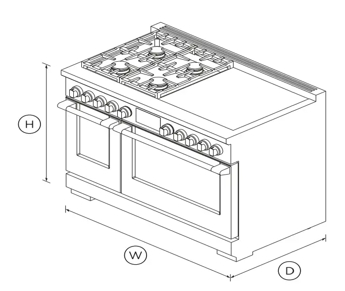 FISHER-PAYKEL-RHV3-484-L-Dual-Fuel-Range-FIG-1