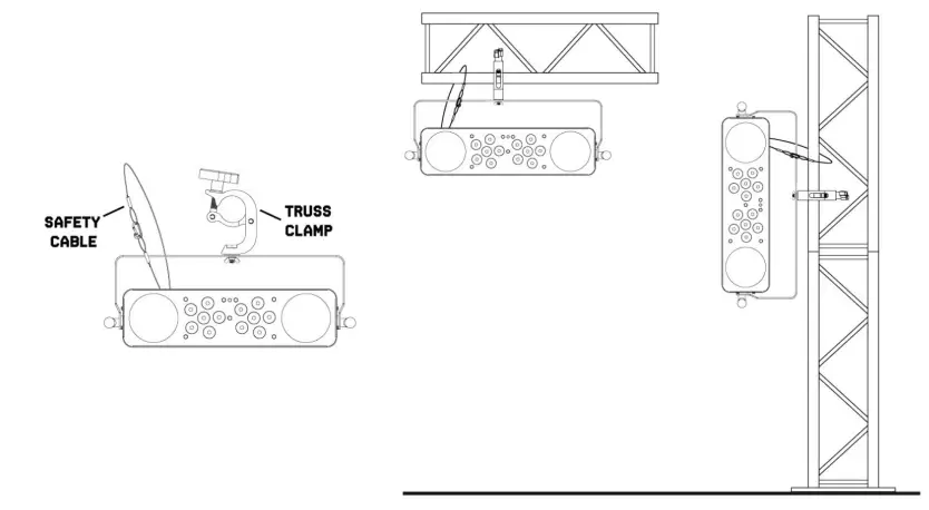 beamZ Lightbox 7 LED Lighting Effect - FIG