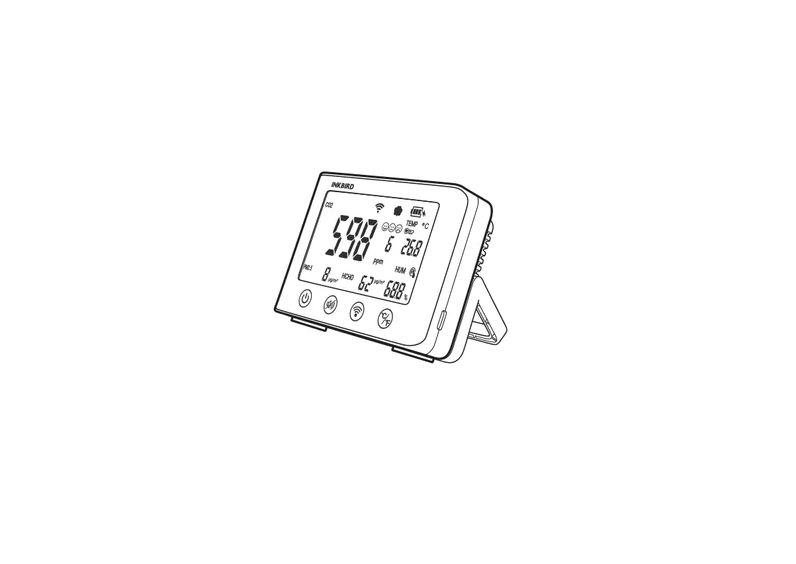 Inkbird Hm-058 Air Quality Detector User Manual