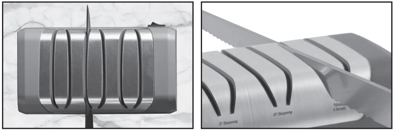 Chef s Choice 1520 DC EdgeCraft Knife Sharpener - fig 10