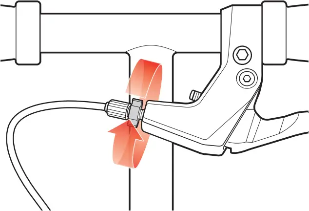 Razor PowerWing - Adjusting brakes at handle 3