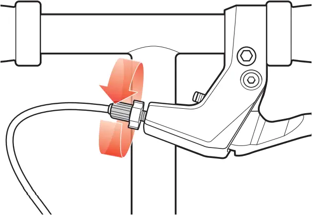 Razor PowerWing - Adjusting brakes at handle 4