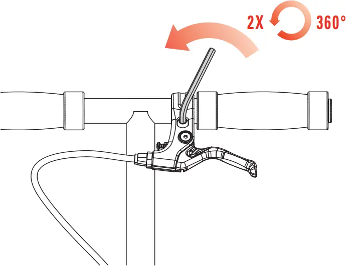 Razor PowerWing - Lock brake 1