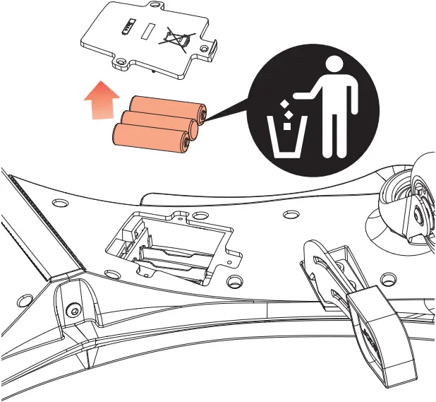 Razor PowerWing - Replacing the batteries 2