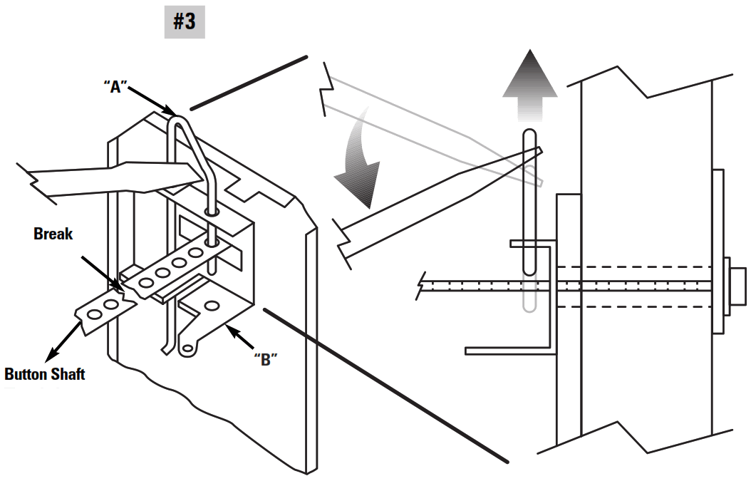 Carlon DH992 Non Electric Mechanical Door Chime with Viewer - fig1