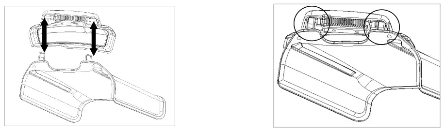 POWERSMART PSM2521SR 21 Inch 3 in 1 Gas Self Propelled Lawn Mower - UPPER HANDLE1