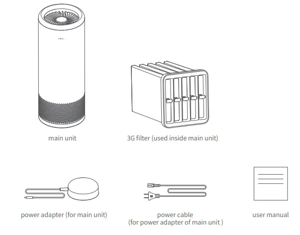 LIFAair LAS302 Smart Air Purifier plus Sterilizer 2
