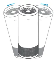 LIFAair LAS302 Smart Air Purifier plus Sterilizer 5
