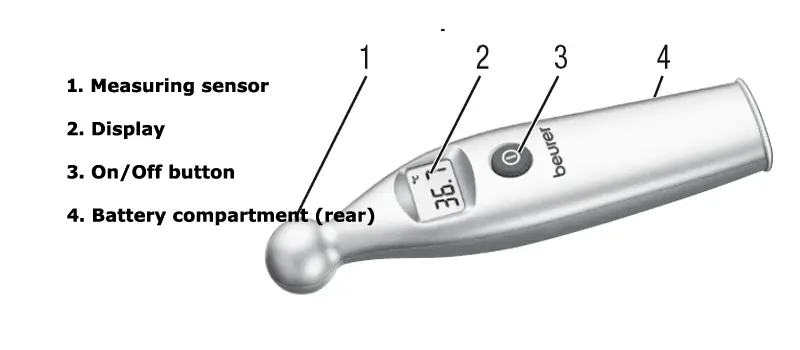 Beurer Fht 6 / Ft 45 Thermometer Instruction Manual