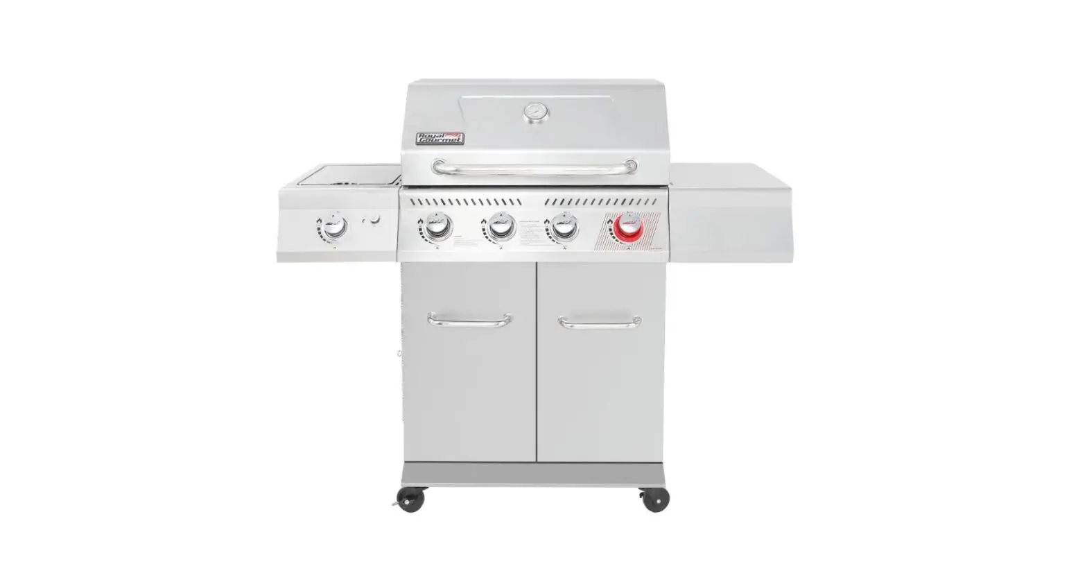 Royal Gourmet Ga4402s Stainless Steel 4-burner Bbq Cabinet Style Instruction Manual Royal Gourmet Ga4402s Stainless Steel 4-burner Bbq Cabinet Style Instruction Manual