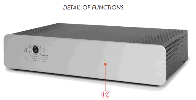 ATOLL ELECTRONIQUE AV500 5 Channel Power Amplifier - fig