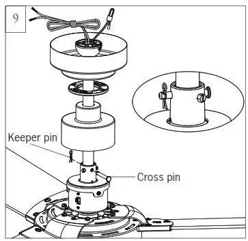MONTE CARLO FAN 3JVR44MBKD Blade LED Indoor Ceiling Fan - Product overview 9