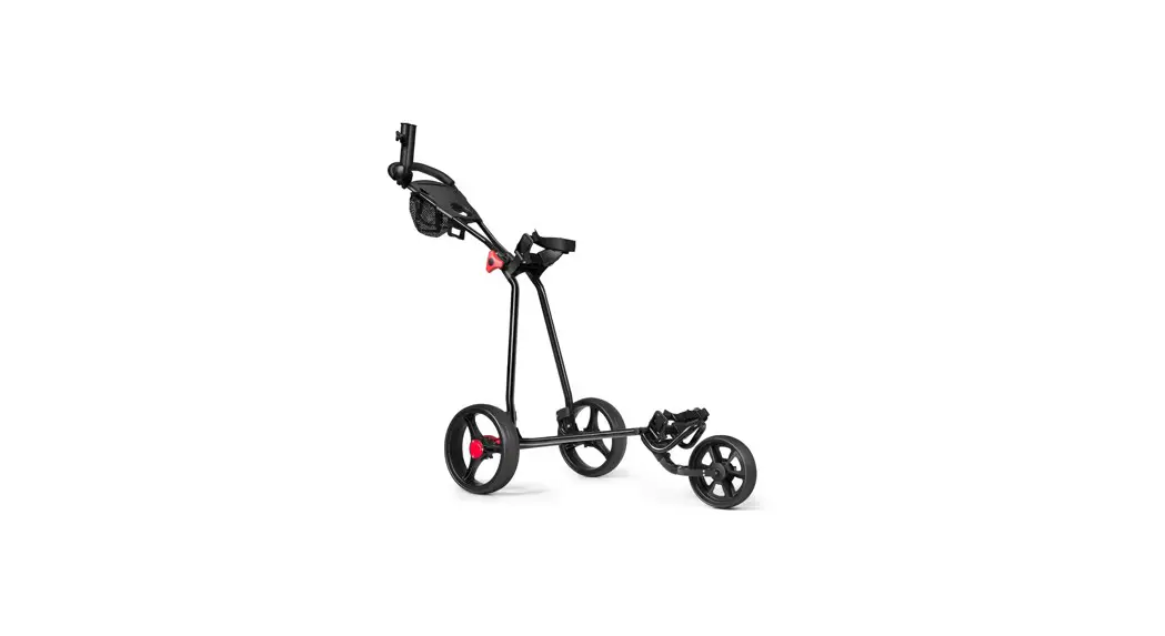 Costway Sp37607 Foldable 3 Wheel Steel Golf Pull Push Cart Trolley Club User Manual Costway Sp37607 Foldable 3 Wheel Steel Golf Pull Push Cart Trolley Club User Manual