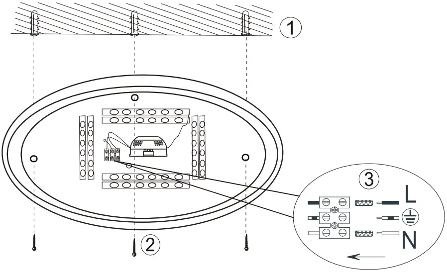 TRIO R65101006 Ceiling Light A1