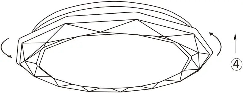 TRIO R65101006 Ceiling Light A2