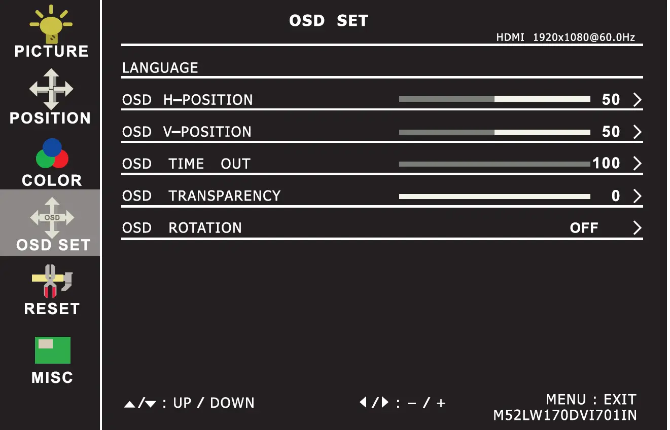 CiT RMPW-161-19 7U Rack Mount Display Panel 15