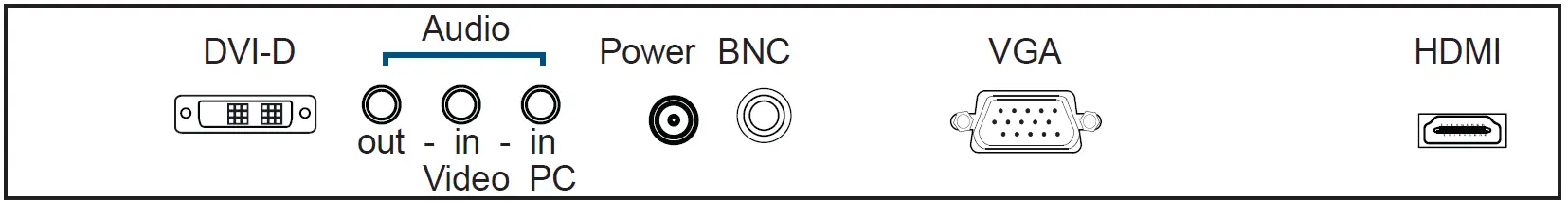 CiT RMPW-161-19 7U Rack Mount Display Panel 24