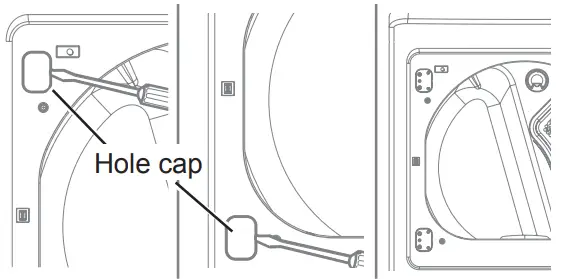 LG DLE7100 7.3 cu. ft. Ultra Large Capacity Electric Dryer - Open the door