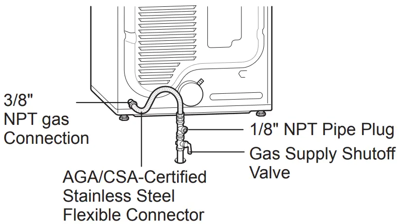 LG DLE7100 7.3 cu. ft. Ultra Large Capacity Electric Dryer - Proceed to Venting