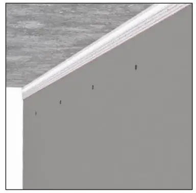 TRIM-TEX Wall Mounted Deflection Bead - Step 2