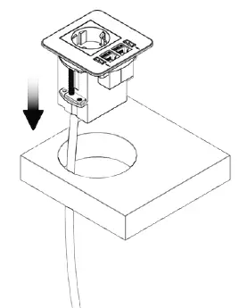 WyreStorm-IDB-200-NA-Compact-In-Desk-Connectivity-FIG-2