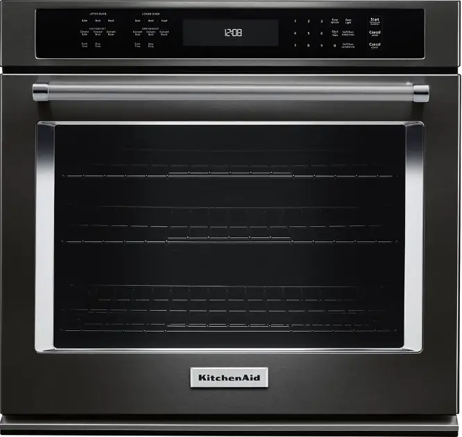 KitchenAid KOSE507EBS 27 Inch Single Wall Oven