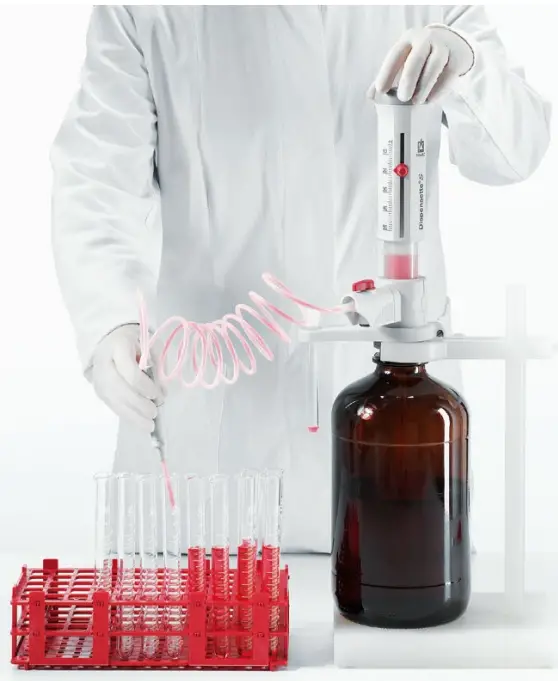 BRAND Liquid Handling with Bottle Top - discharge tubing