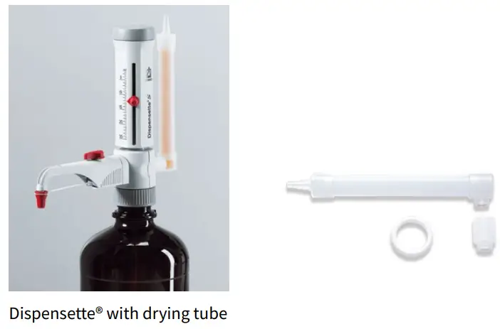 BRAND Liquid Handling with Bottle Top - drying tube