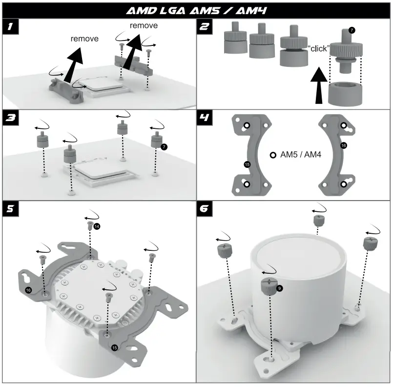 Alpenfoehn Gletscherwasser 360 High Speed CPU Cooler - FIG 4