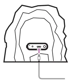 MARGARITAVILLE MA111-MGV Outdoor Rock Bluetooth Speaker -- Charging2