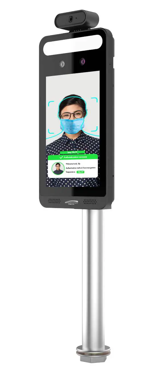 speco technologies O2TML 2MP Temperature Face and Mask Detection Reading Panel
