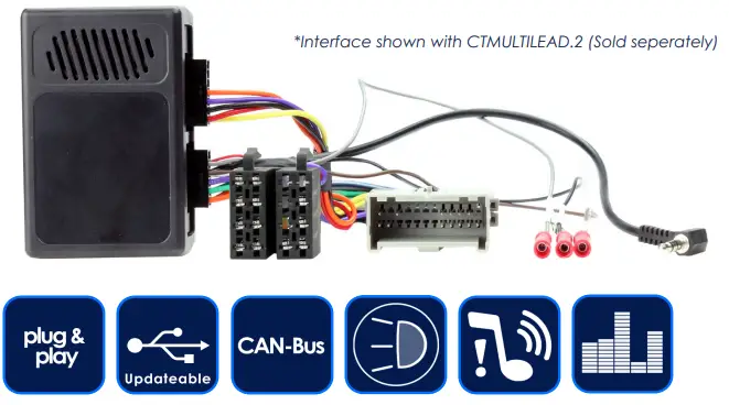 CONNECTS2 CTSHU001.2 Hummer Steering Wheel Control Interface-