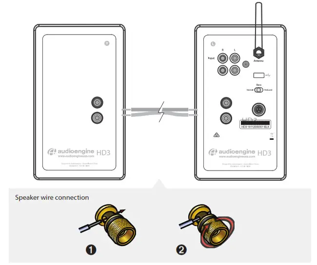 audioengine HD3 Premium Powered Desktop Speakers - Quick Setup
