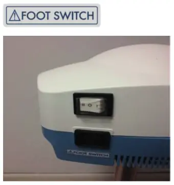 Footswitch control device