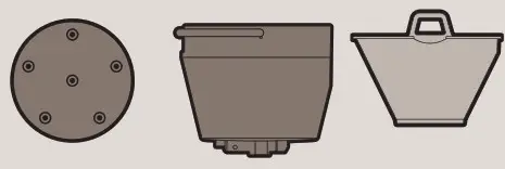 oxo 8718800 Brew 8-Cup Coffee Maker-Removable Parts