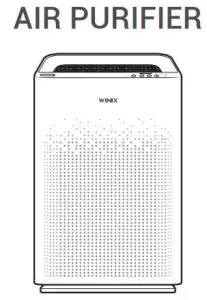 WINIX AM90 4-Stage True Hepa Air Purifier with WiFi PlasmaWave