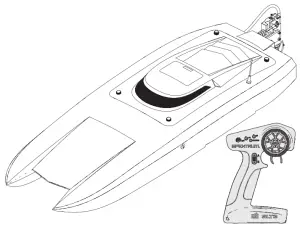 PROBOAT PRB08029 Brushless RTR Catamaran - Recom