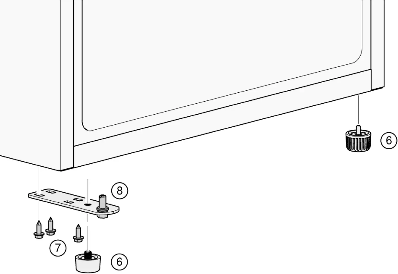 Changing Door Hinge of The Appliance Door 04