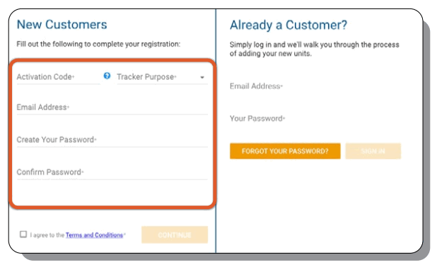 MOTOsafety MWAAS1P1 Wired Vehicle Tracker - Account Activation